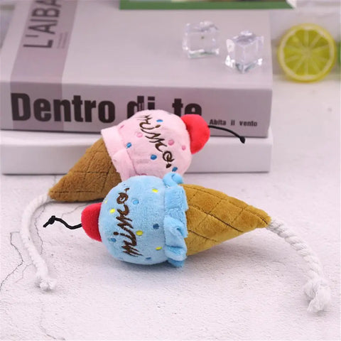 Înghețată Design Squeaky Squeaky Pet Toy